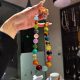 Colorful crystal necklace